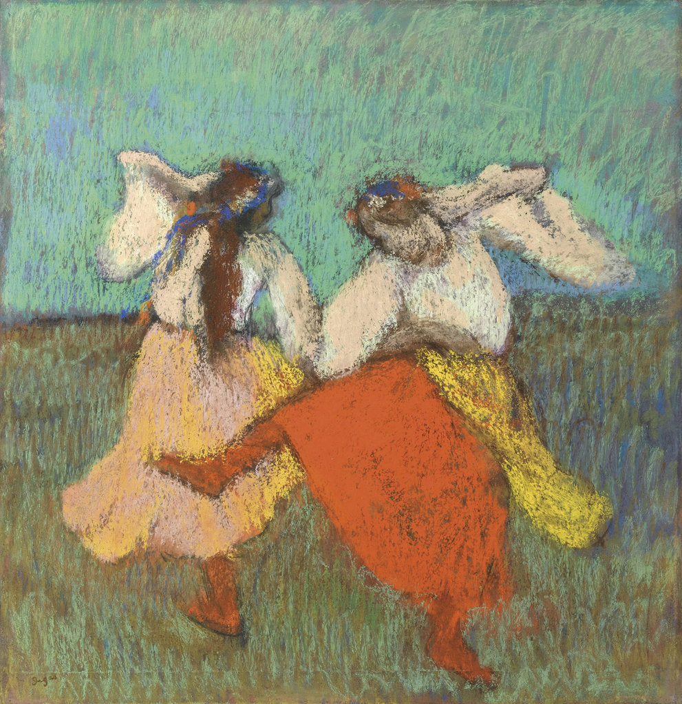 Detail of Russian Dancers (Danseuses Russes) by Anonymous