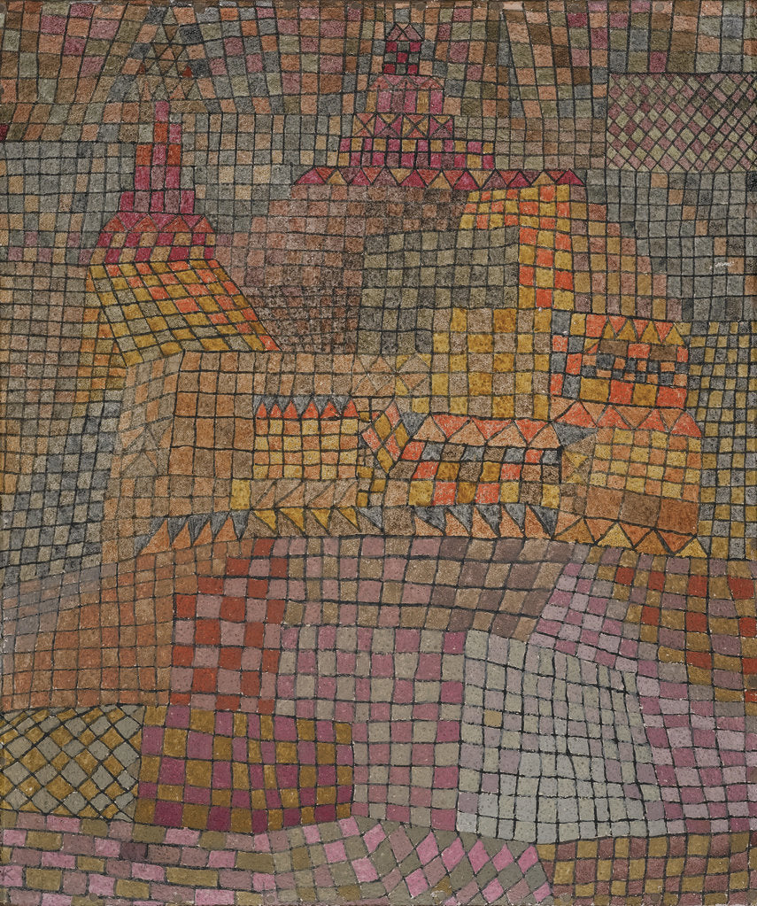 Detail of Town Castle Kr by Anonymous