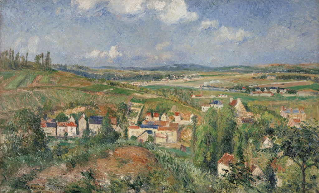 Detail of LHermitage in Summer, Pontoise by Anonymous