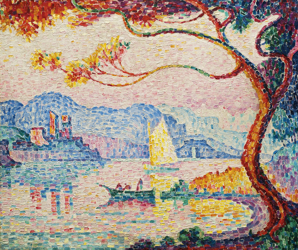 Detail of Antibes, Petit Port de Bacon by Anonymous