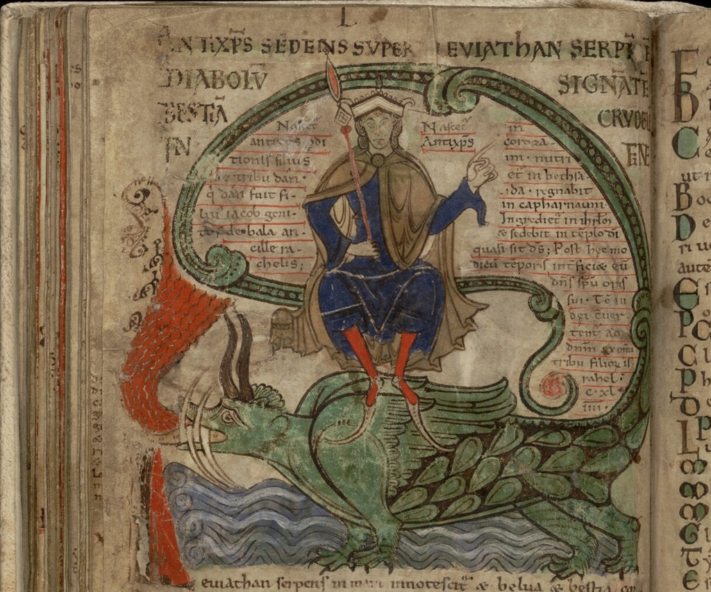 Detail of Miniature from the Manuscript Liber Floridus by Anonymous
