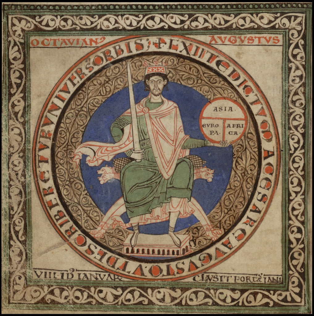 Detail of Miniature from the Manuscript Liber Floridus by Anonymous