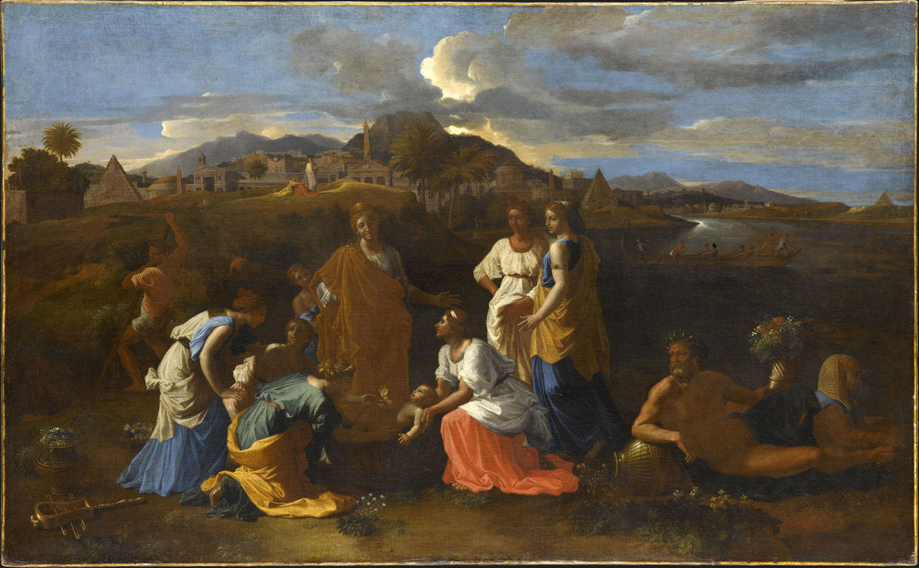 Detail of The Finding of Moses by Anonymous