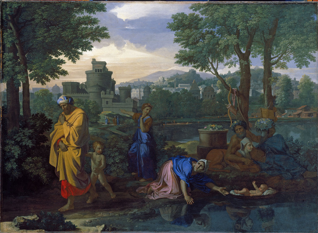 Detail of The Exposition of Moses by Anonymous