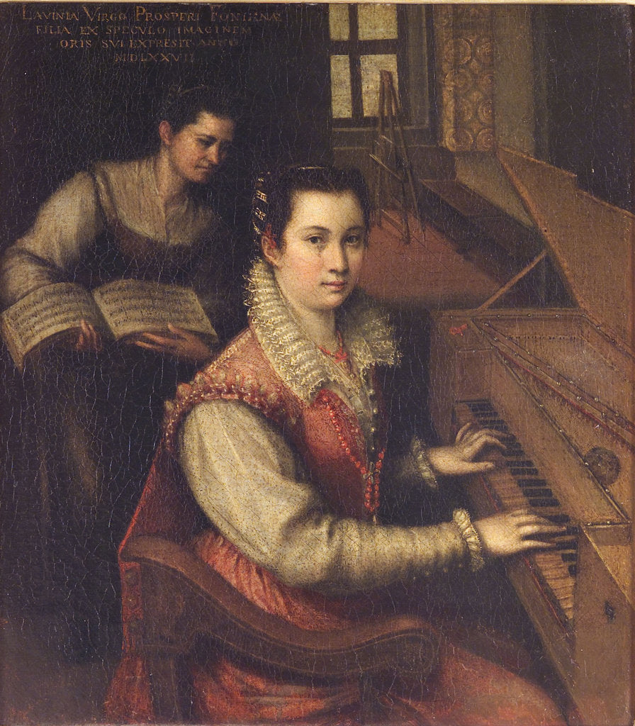 Detail of Self-portrait by Anonymous