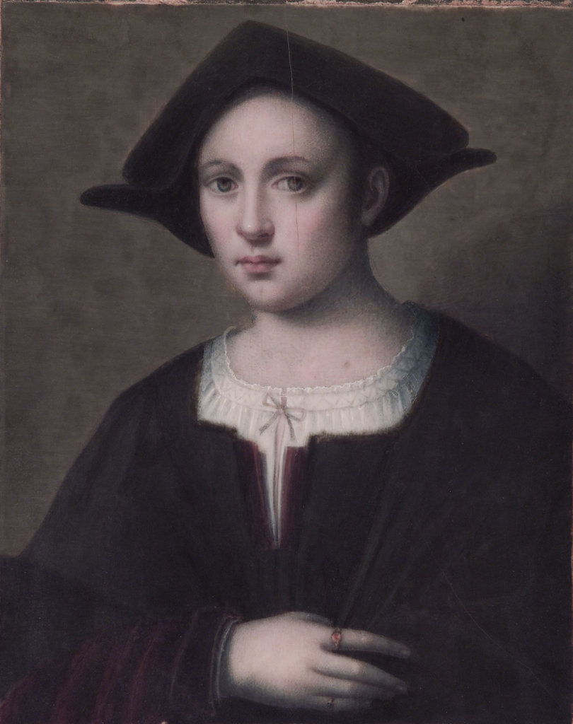 Detail of Portrait of Christopher Columbus by Anonymous