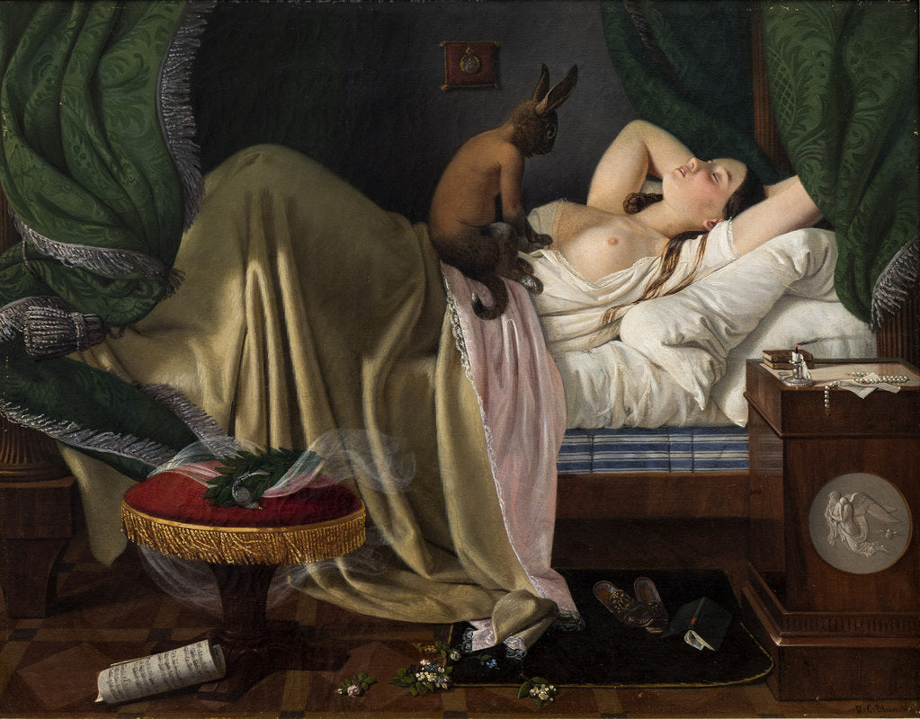 Detail of Nightmare (Mareridt) by Anonymous