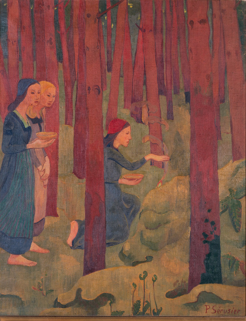 Detail of The enchantment or The sacred grove. (LIncantation ou Le Bois Sacré) by Anonymous
