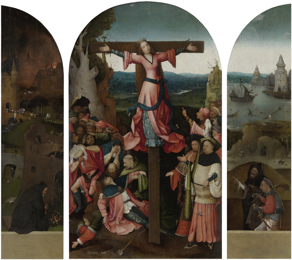 Detail of Triptych of the Martyrdom of Saint Liberata by Anonymous