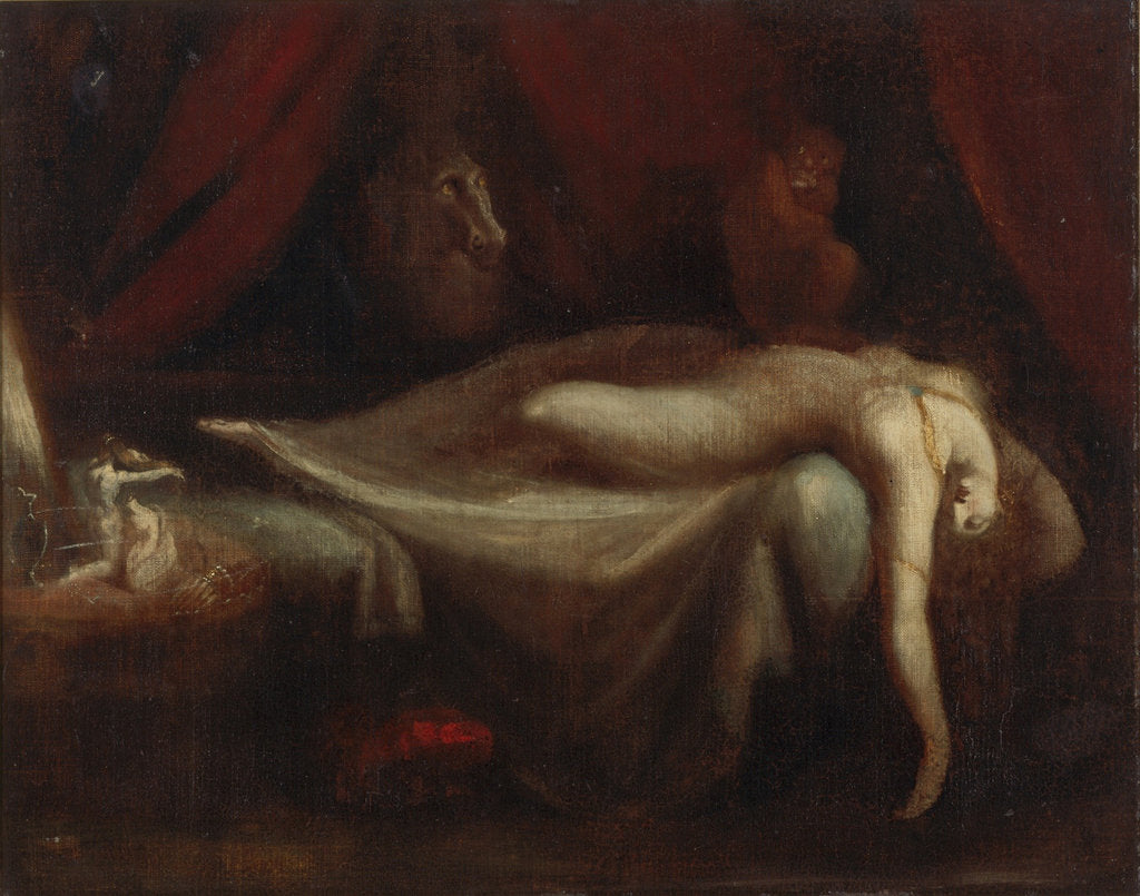 Detail of The Nightmare by Anonymous