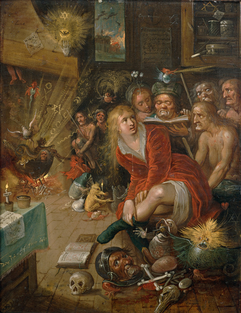Detail of The Witches Kitchen by Anonymous