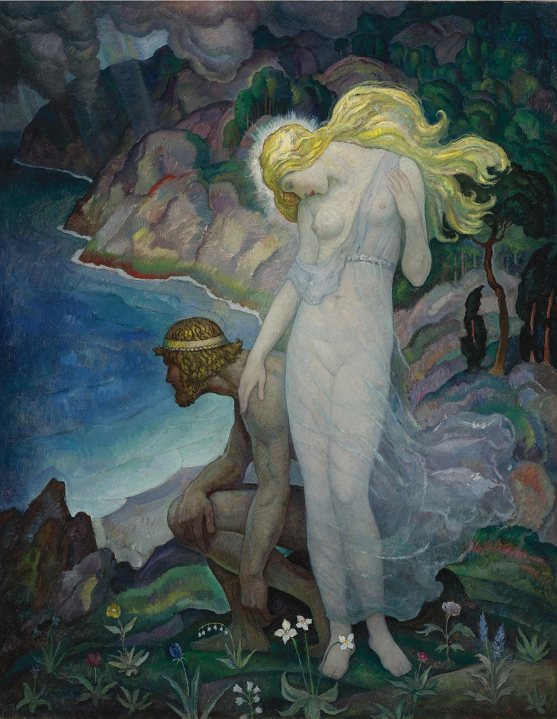 Detail of Ulysses and Calypso by Anonymous