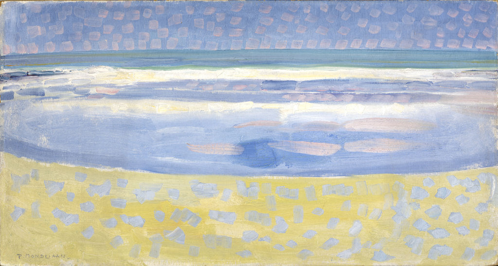 Detail of Sea after sunset by Anonymous
