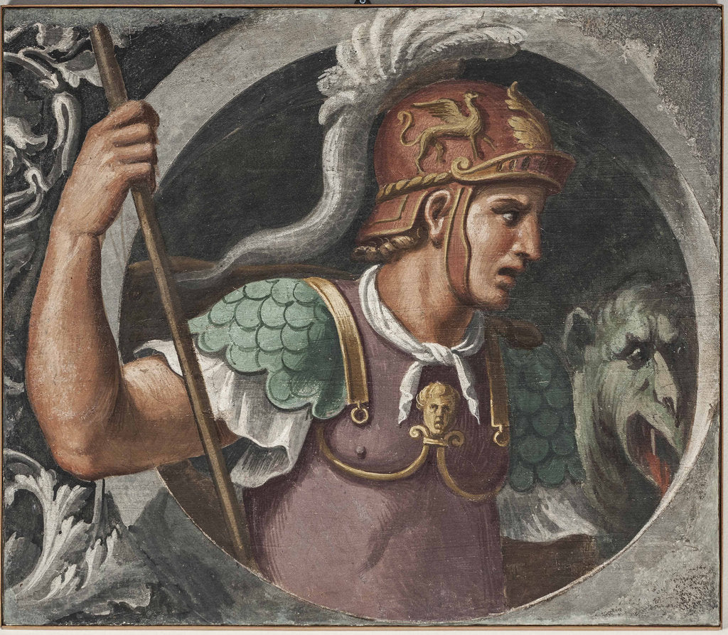 Detail of Saint George by Anonymous