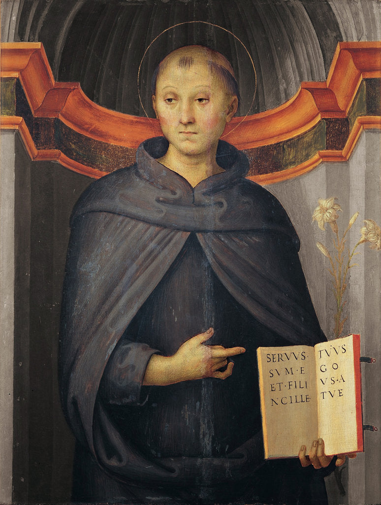 Detail of Saint Nicholas of Tolentino by Anonymous