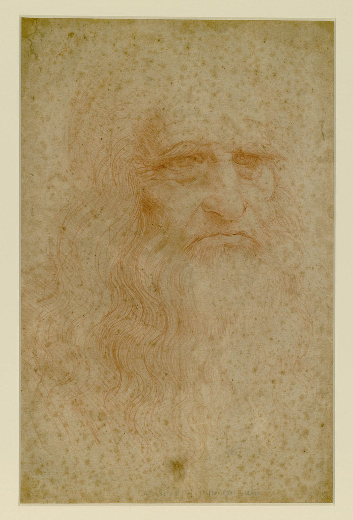 Detail of Self-portrait by Anonymous