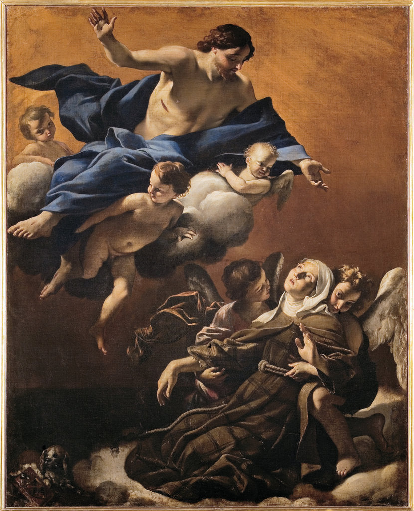 Detail of Ecstasy of Saint Margaret of Cortona by Anonymous