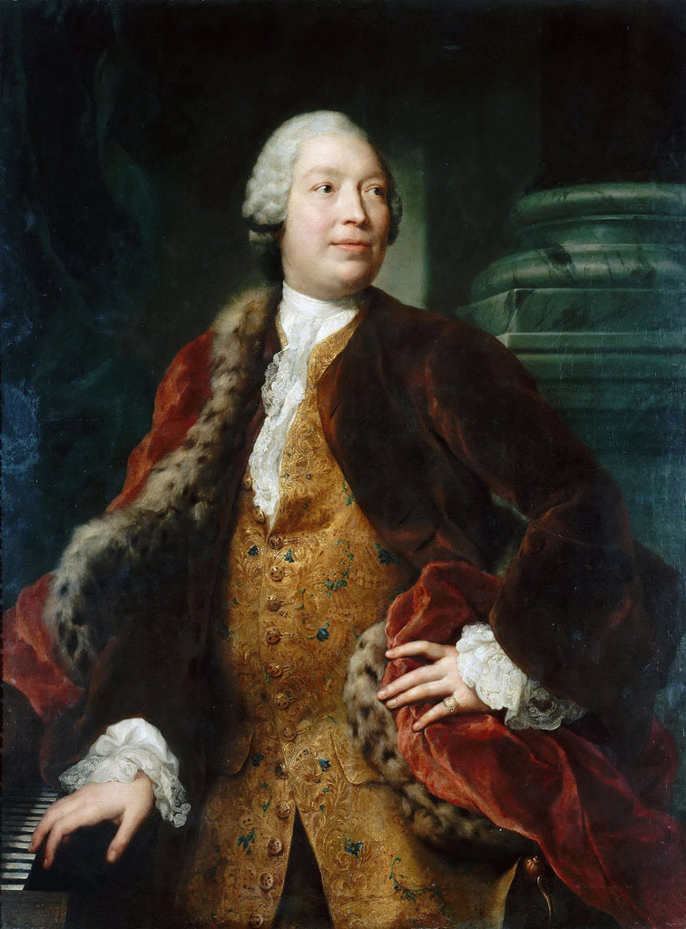 Detail of Portrait of the Singer Domenico Annibali by Anonymous