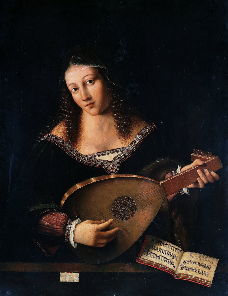 Detail of The Lute Player by Anonymous