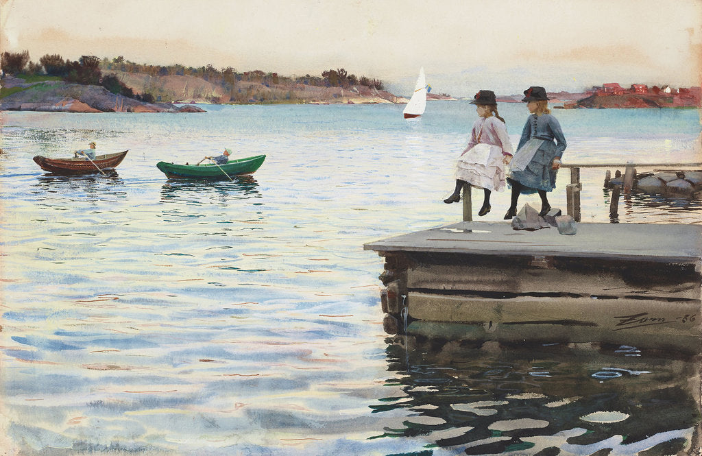 Detail of Boat race by Anonymous