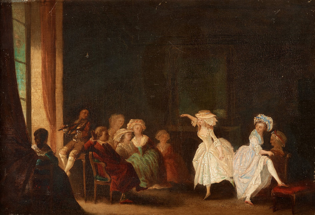 Detail of Dance School by Anonymous