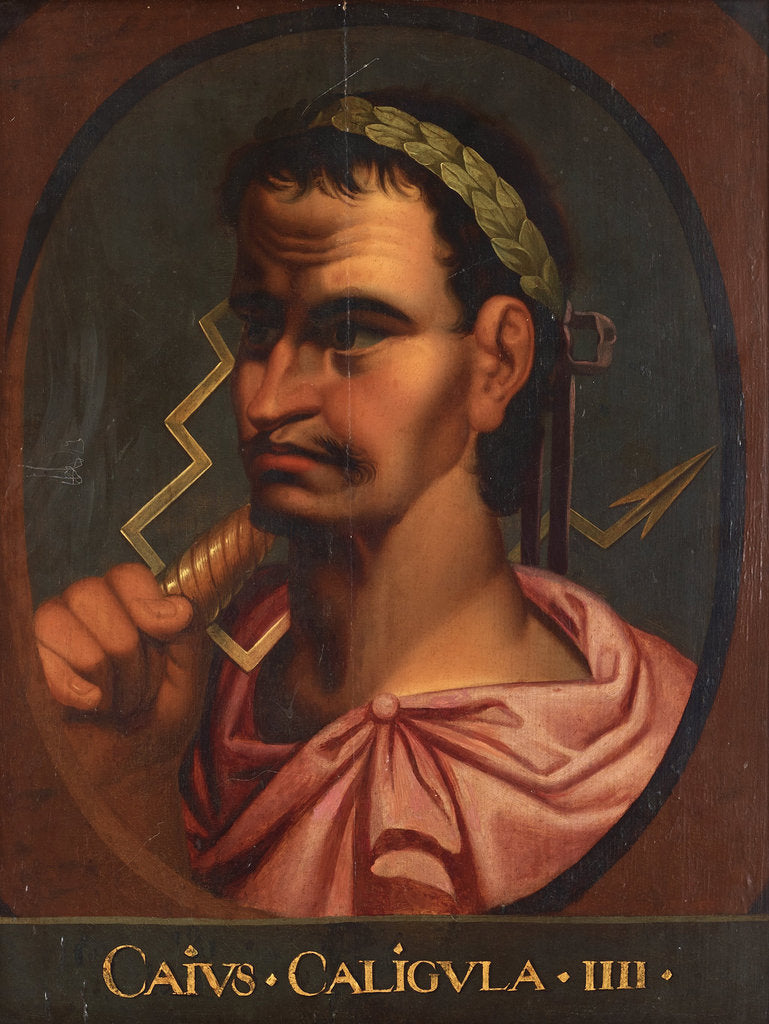 Detail of Emperor Caligula by Anonymous