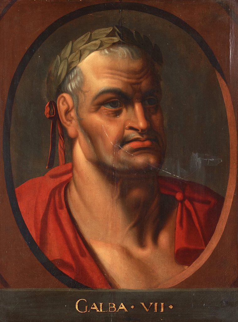 Detail of Emperor Galba by Anonymous