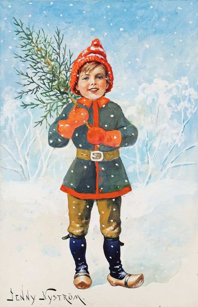 Detail of Christmas tree by Anonymous