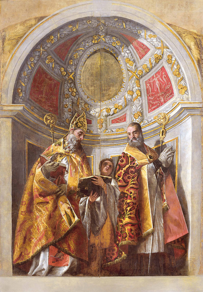 Detail of Saints Geminianus and Severus by Anonymous
