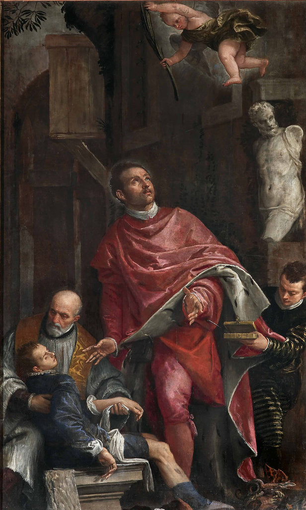 Detail of The Conversion of Saint Pantaleon by Anonymous