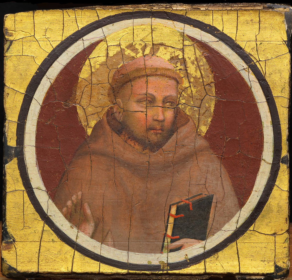 Detail of Saint Francis of Assisi by Anonymous