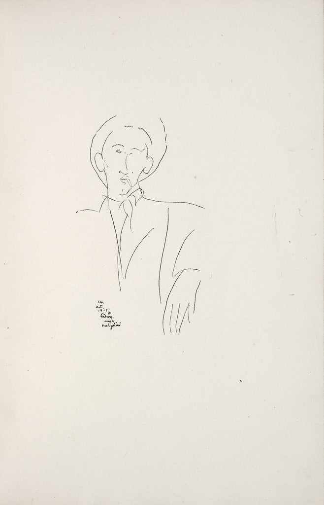 Detail of Blaise Cendrars by Anonymous