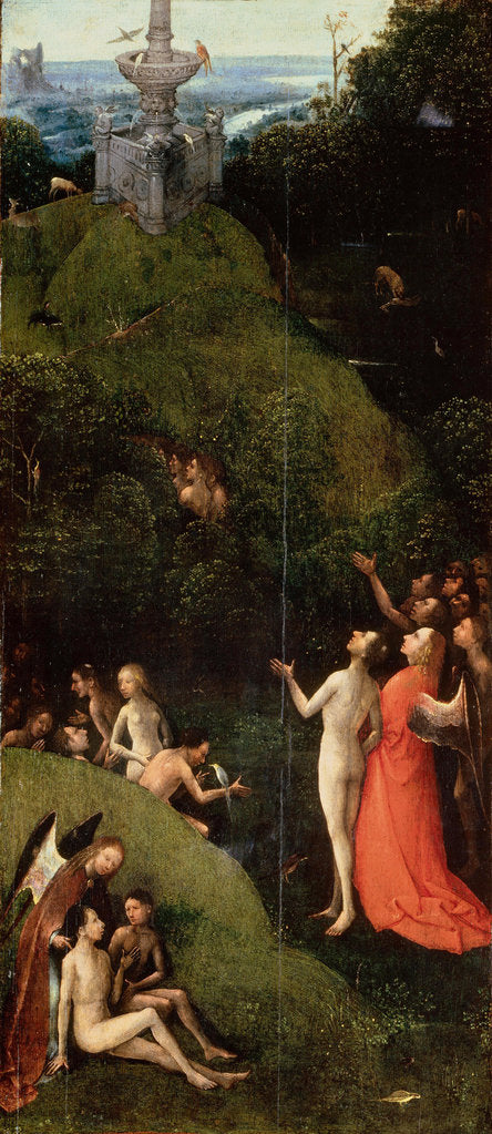 Detail of Earthly Paradise. From: Four Visions of the Hereafter by Anonymous