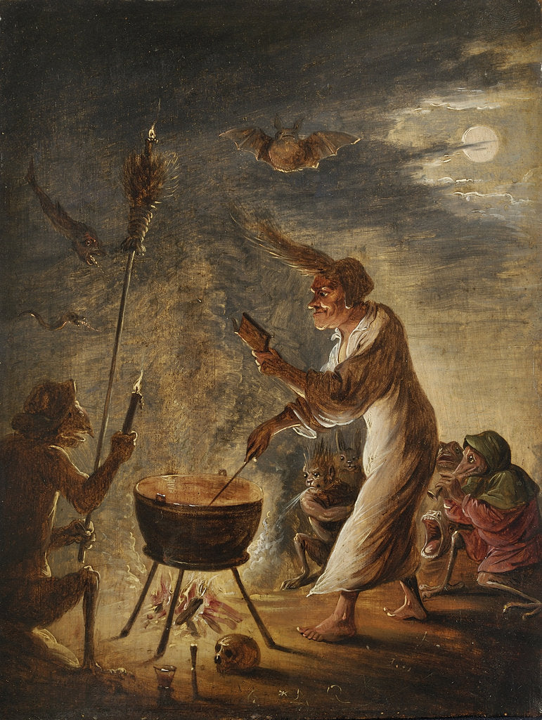 Detail of The Witches Kitchen by Anonymous