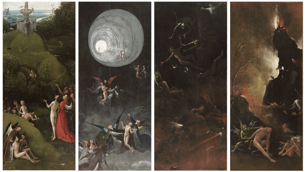 Detail of Four Visions of the Hereafter by Anonymous
