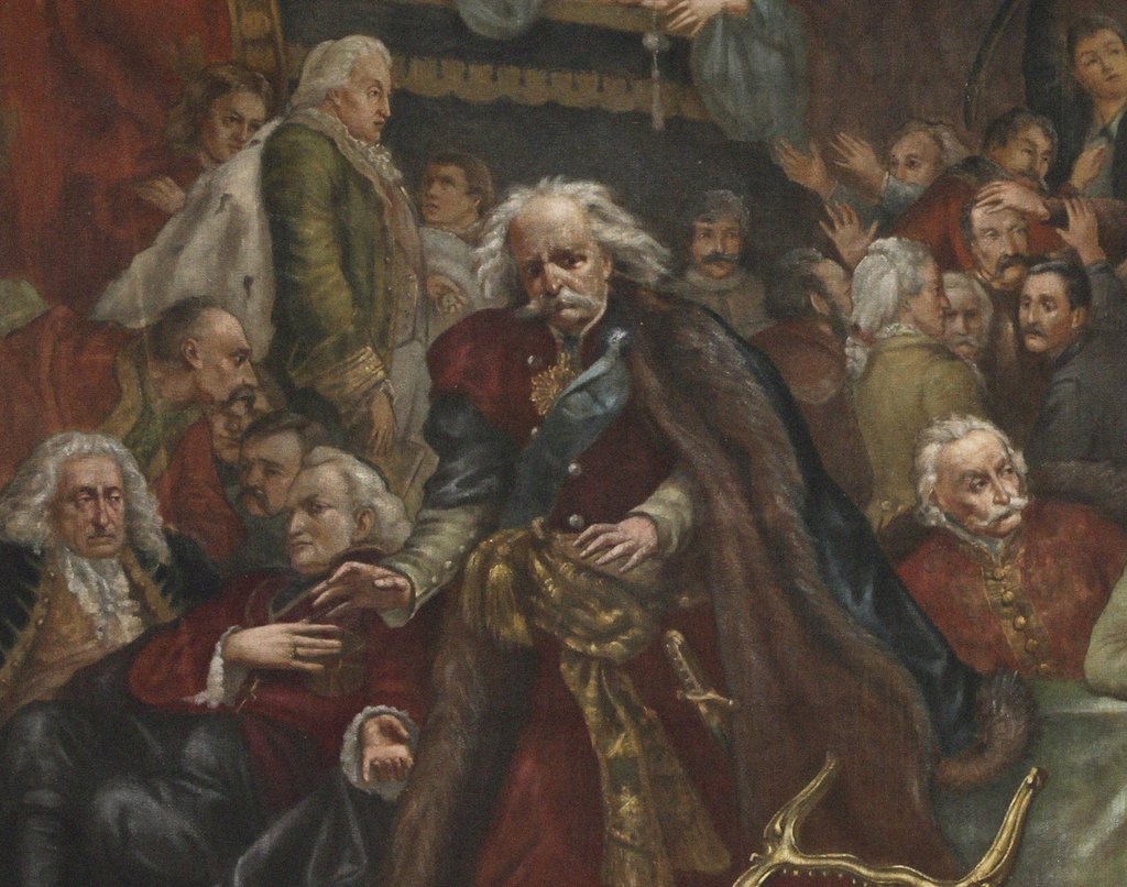 Detail of The Partition Sejm, 1773 (Detail) After Jan Matejko by Anonymous