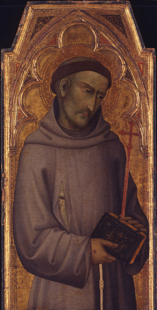 Detail of Saint Francis by Anonymous