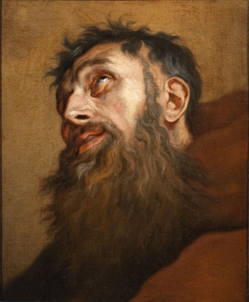 Detail of Saint Francis by Anonymous