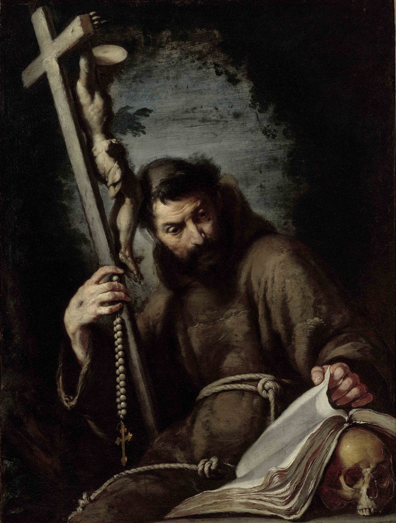 Detail of Saint Francis by Anonymous