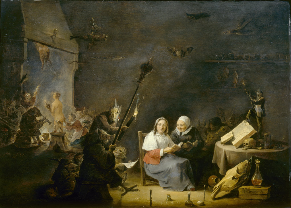 Detail of Initiation of a Witch by Anonymous