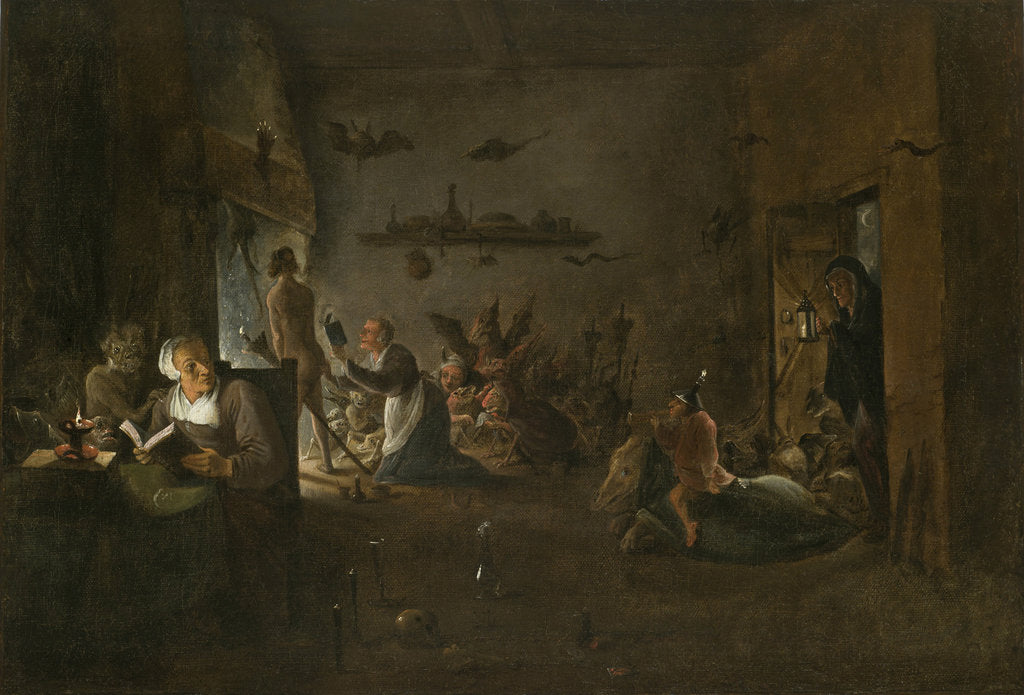 Detail of The Witches Sabbath by Anonymous