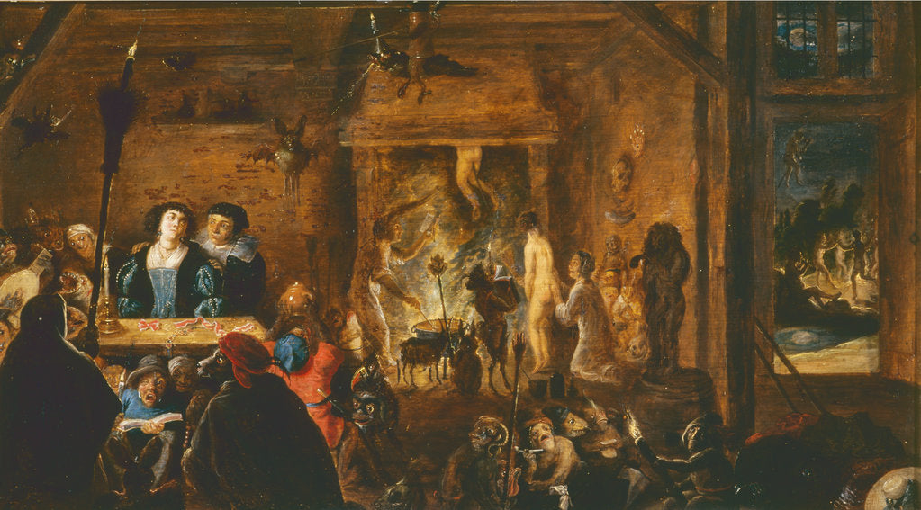 Detail of The Witches Sabbath by Anonymous