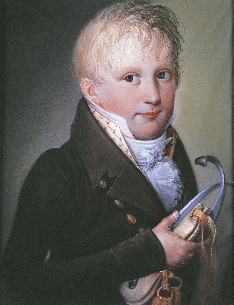 Detail of Portrait of Maximilianus van der Heyden by Anonymous