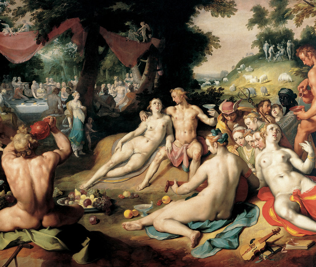 Detail of The Marriage of Peleus and Thetis by Anonymous