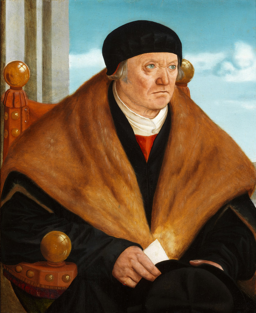 Detail of Nuremberg nobleman by Anonymous