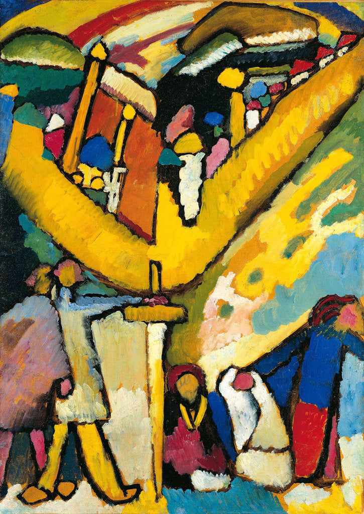 Detail of Studie für Improvisation 8 by Anonymous