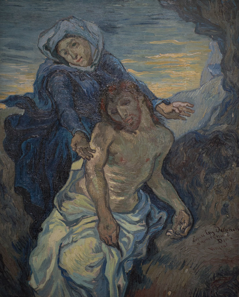 Pietà (after Delacroix) by Anonymous