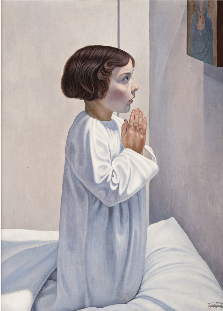 Detail of Prayer by Anonymous