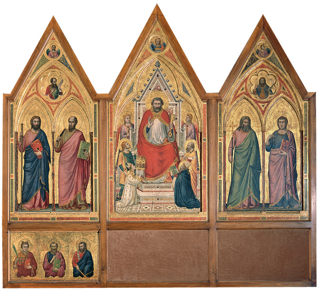 Detail of Stefaneschi Triptych by Anonymous