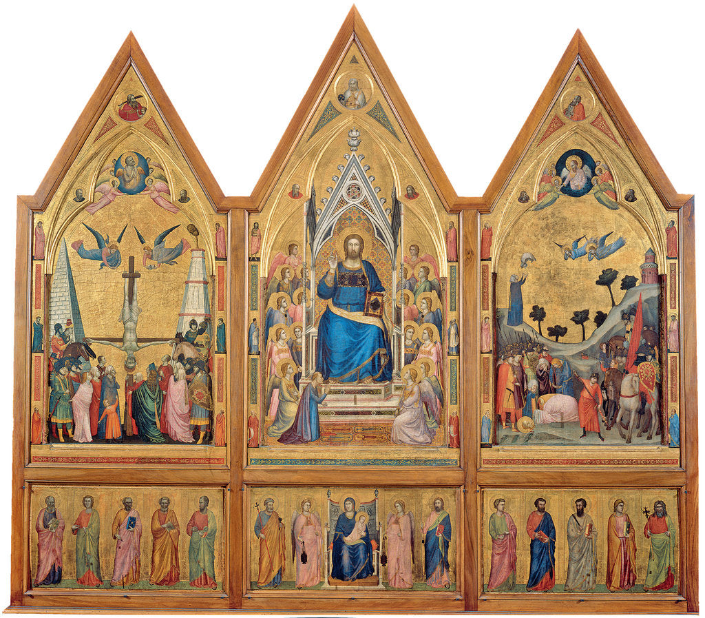 Detail of Stefaneschi Triptych by Anonymous